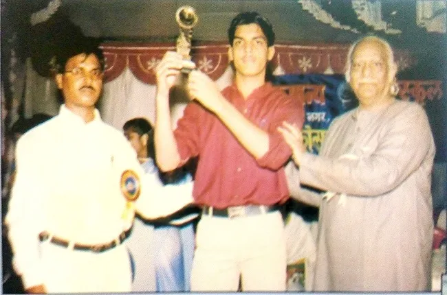 Congratulating First rank student,S.C.C